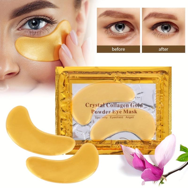 10pcs Crystal Collagen Eye Mask Reduce Dark Circles Acne Beauty Patches