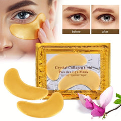 10pcs Crystal Collagen Eye Mask Reduce Dark Circles Acne Beauty Patches