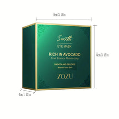 Golden & Avocado Eye Mask Under Eye Patches for Dark Circles Puffiness
