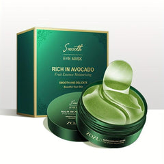 Golden & Avocado Eye Mask Under Eye Patches for Dark Circles Puffiness