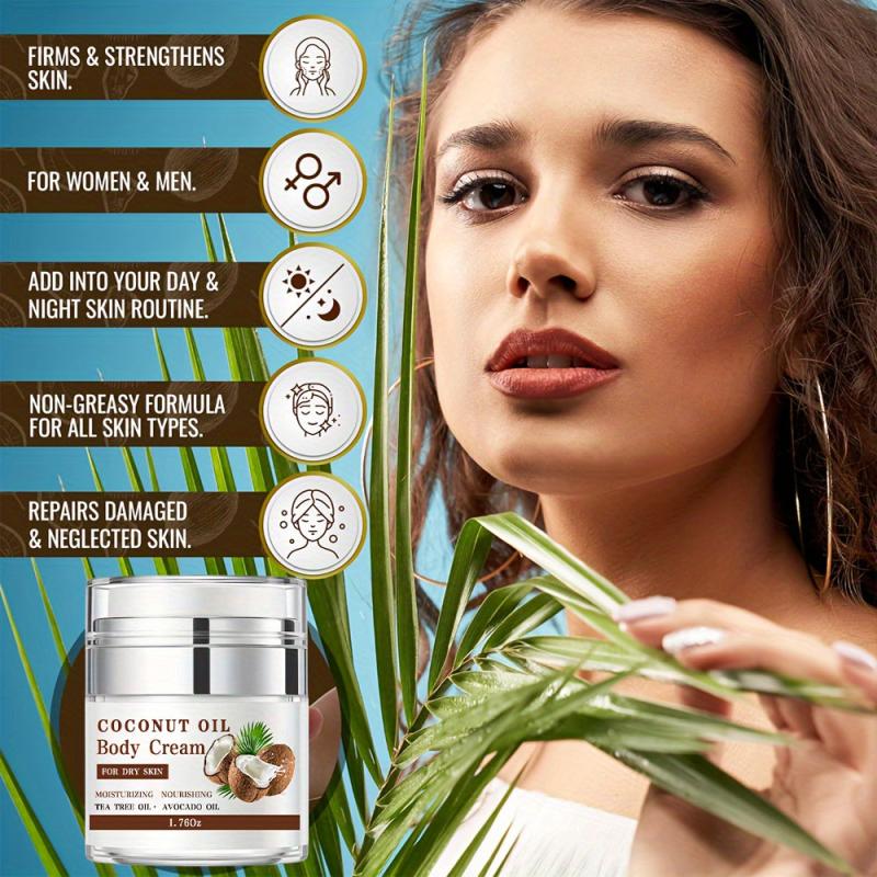 Coconut Body Lotion Moisturizing Cream & Face Lotion