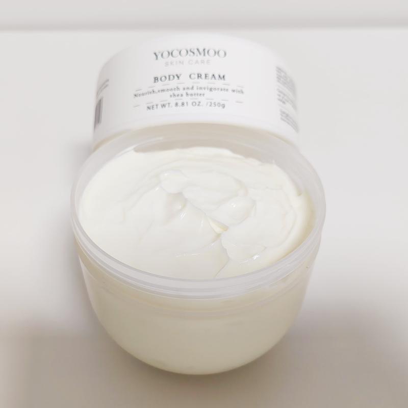 Shea Butter Body Cream 250g Hydrating & Moisturizing Skincare For Very Dry Skin