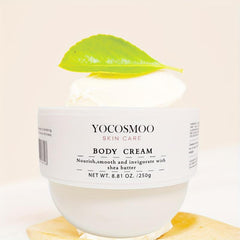 Shea Butter Body Cream 250g Hydrating & Moisturizing Skincare For Very Dry Skin