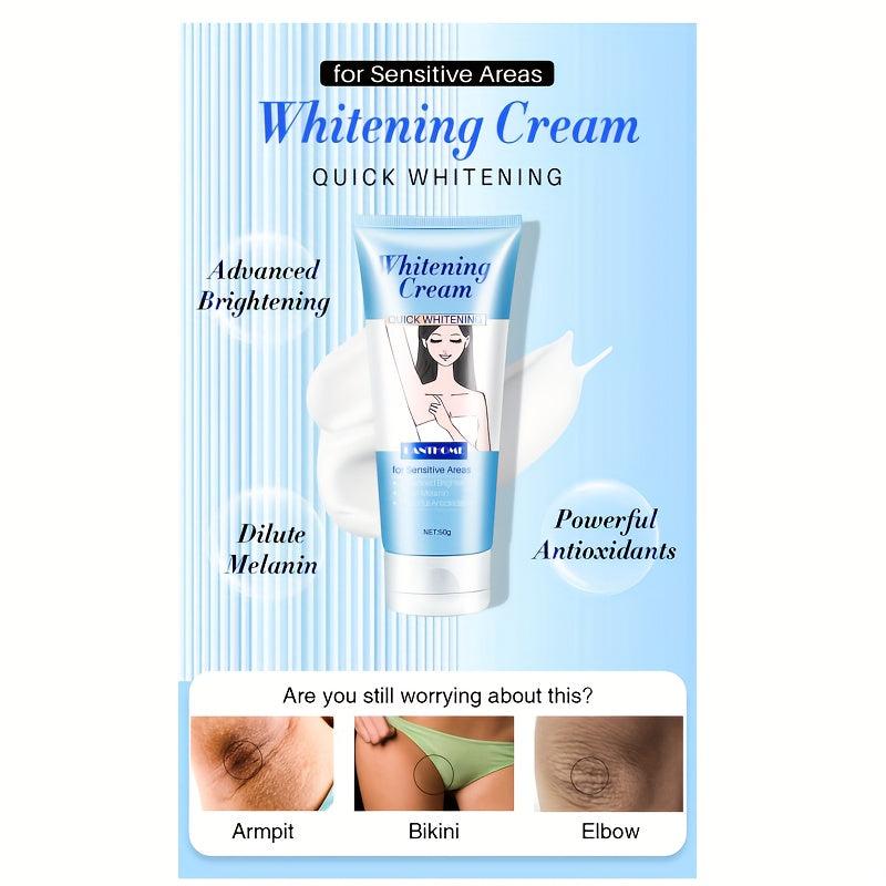 50g Cruelty-Free Arbutin Body Cream for Dark Elbows, Underarms, and Joints