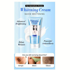 50g Cruelty-Free Arbutin Body Cream for Dark Elbows, Underarms, and Joints