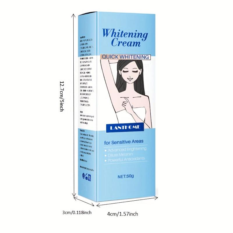 50g Cruelty-Free Arbutin Body Cream for Dark Elbows, Underarms, and Joints