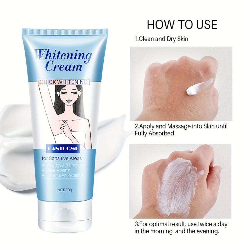 50g Cruelty-Free Arbutin Body Cream for Dark Elbows, Underarms, and Joints