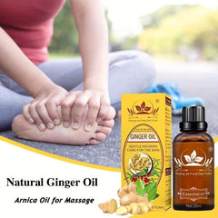 Natural Ginger Essential Body Massage For Relaxing