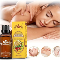 Natural Ginger Essential Body Massage For Relaxing