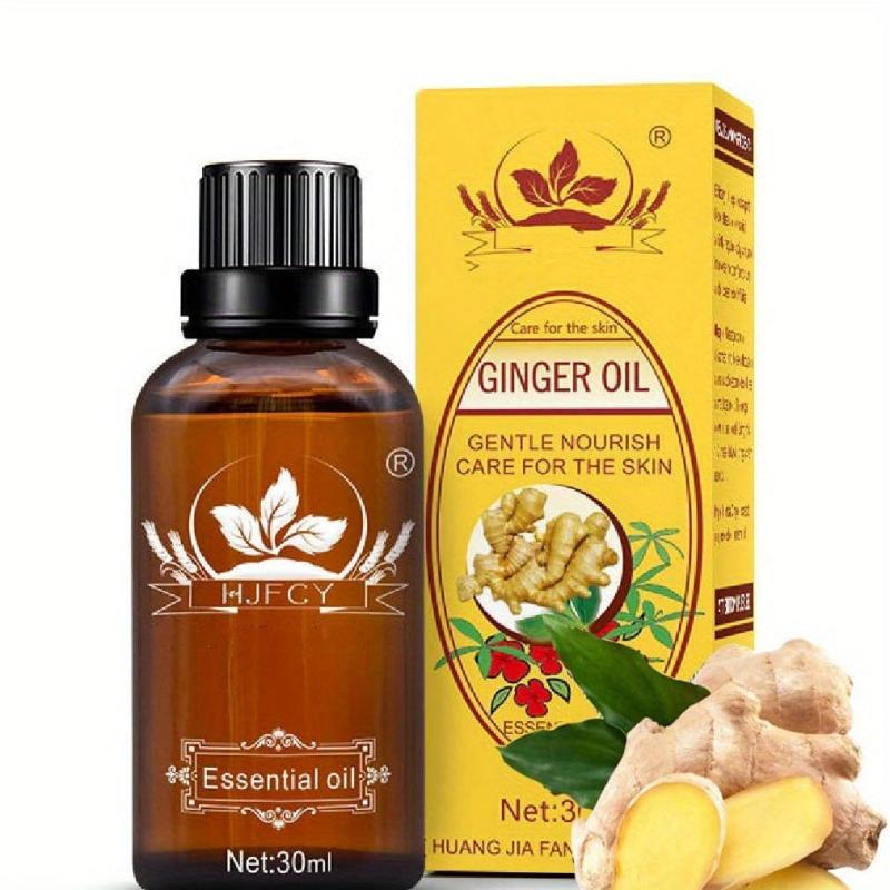 Natural Ginger Essential Body Massage For Relaxing