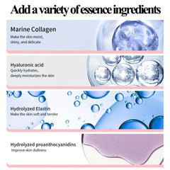 Hydrating Marine Collagen Lip Masks for Dry Lips