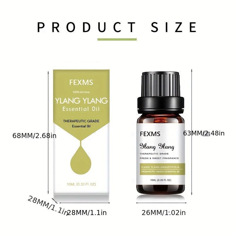 Ylang Ylang Essential Oil Aromatherapy Massage Facial Body Care Gift