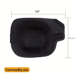 2pcs 3D Blackout Right Eye Mask Breathable Sleep Eye Mask Without Pressure