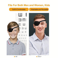 2pcs 3D Blackout Right Eye Mask Breathable Sleep Eye Mask Without Pressure