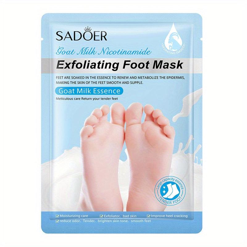 Lavender & Goat Milk Foot Exfoliating Mask - Soft Feet Protector