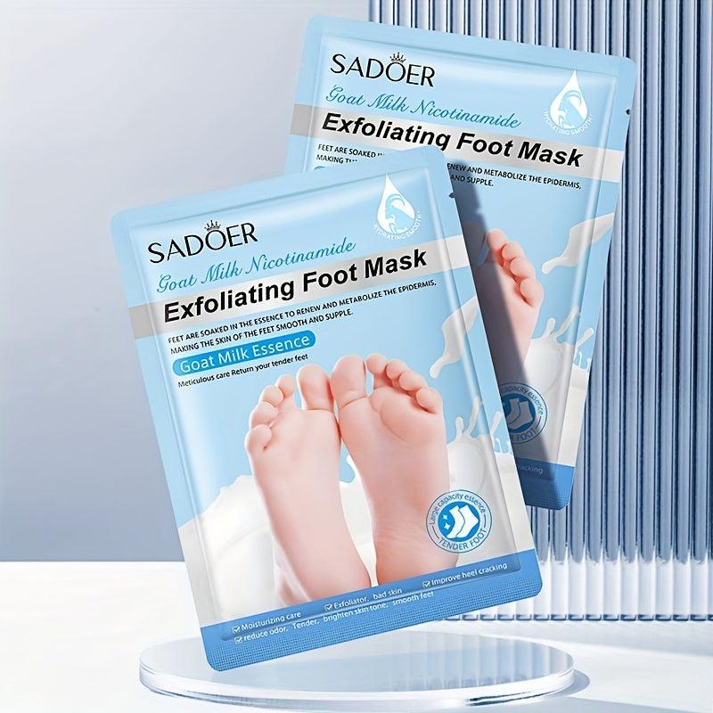 Lavender & Goat Milk Foot Exfoliating Mask - Soft Feet Protector