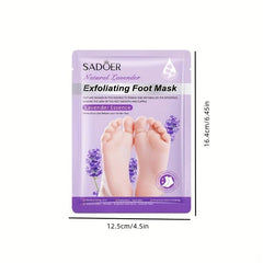 Lavender & Goat Milk Foot Exfoliating Mask - Soft Feet Protector