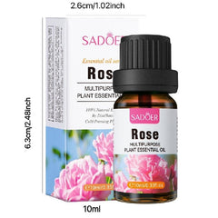 10 ml Plant Water Soluble Humidifier Car Aromatherapy Essential Oil