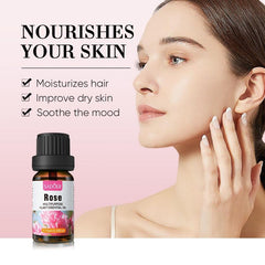10 ml Plant Water Soluble Humidifier Car Aromatherapy Essential Oil