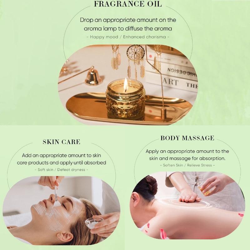 10 ml Plant Water Soluble Humidifier Car Aromatherapy Essential Oil