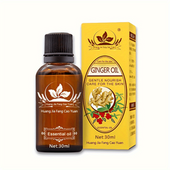Organic Ginger Essential Oil for Massage and Relaxation