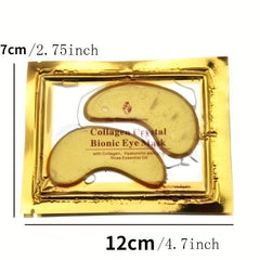 Golden Eye Mask - Reduce Wrinkles, Puffiness, Dark Circles