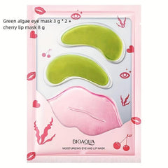 Seaweed Eye Mask And Lip Film Combo Moisturizing Dark Circles Bags
