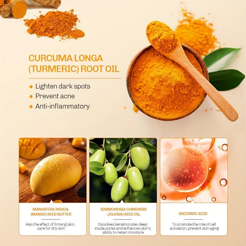 Turmeric Body Lotion 90ml for Face & Body - Improve Acne Marks