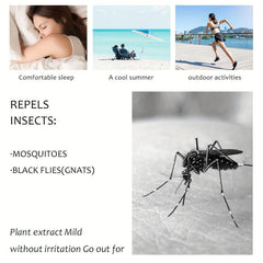 Natural Herbal Bug Spray Plant Based Insect Repellent Indoor Outdoor Use