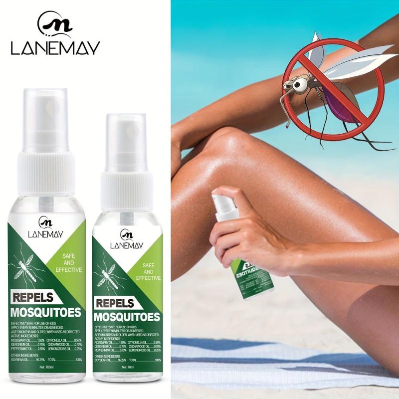 Natural Herbal Bug Spray Plant Based Insect Repellent Indoor Outdoor Use