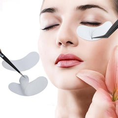 Eyelash Extension Gel Patches Kit with Transparent Cosmetic Bag