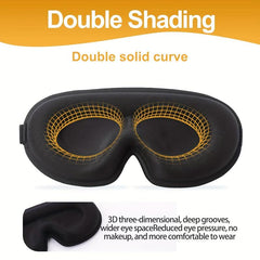 3D Blackout Sleep Eye Mask for Men & Women