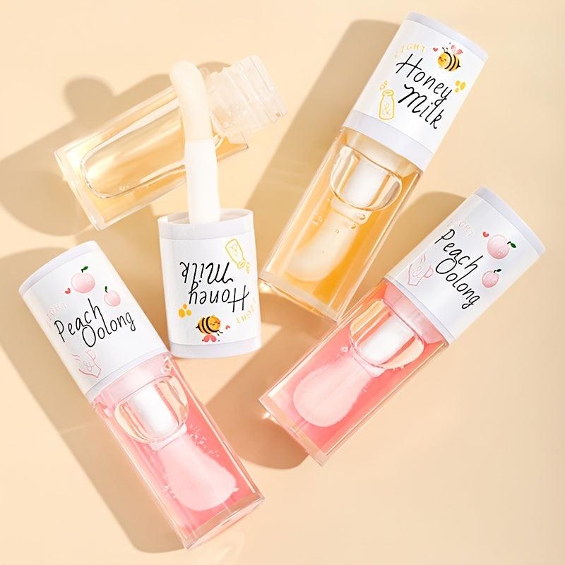 Honey Peach Lip Enhancer Serum with Vitamin E