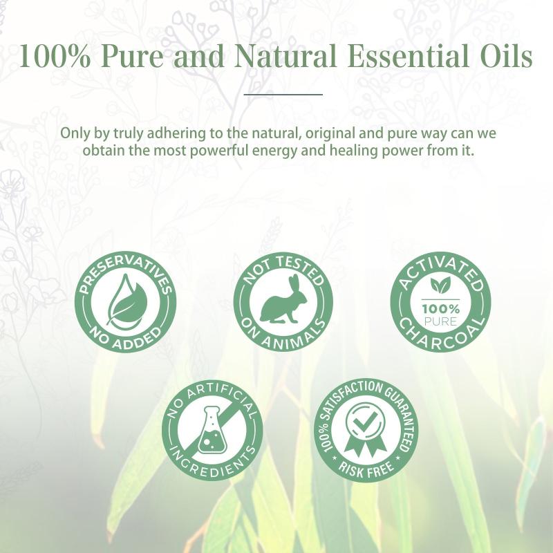 30ml Eucalyptus Essential Oil w/ Glass Dropper for Aromatherapy Diffusers
