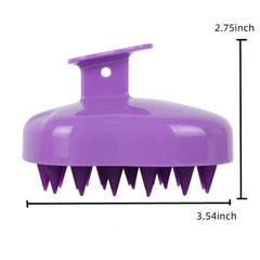 Silicone Hair Massage Brush Shampoo Hair Brush