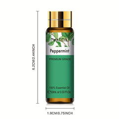 Peppermint Essential Oil 10ml for Aromatherapy Diffusers