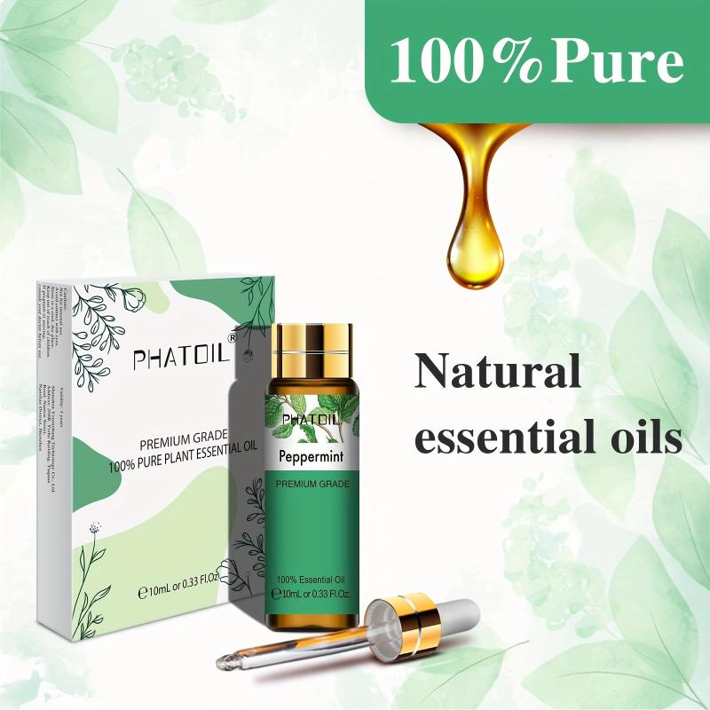 Peppermint Essential Oil 10ml for Aromatherapy Diffusers