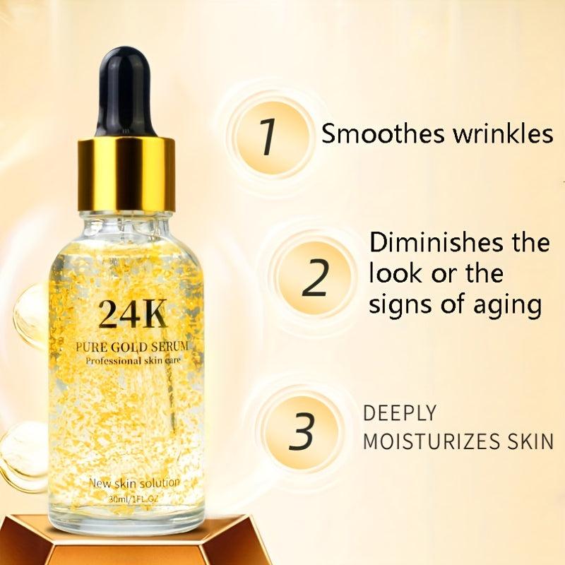24K Caffeine Essence Moisturizes Refines and Firms Skin