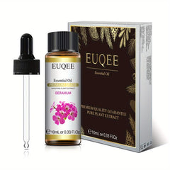 100% Natural Geranium Essential Oil 10ml - Relaxing Aromatherapy for Diffusers