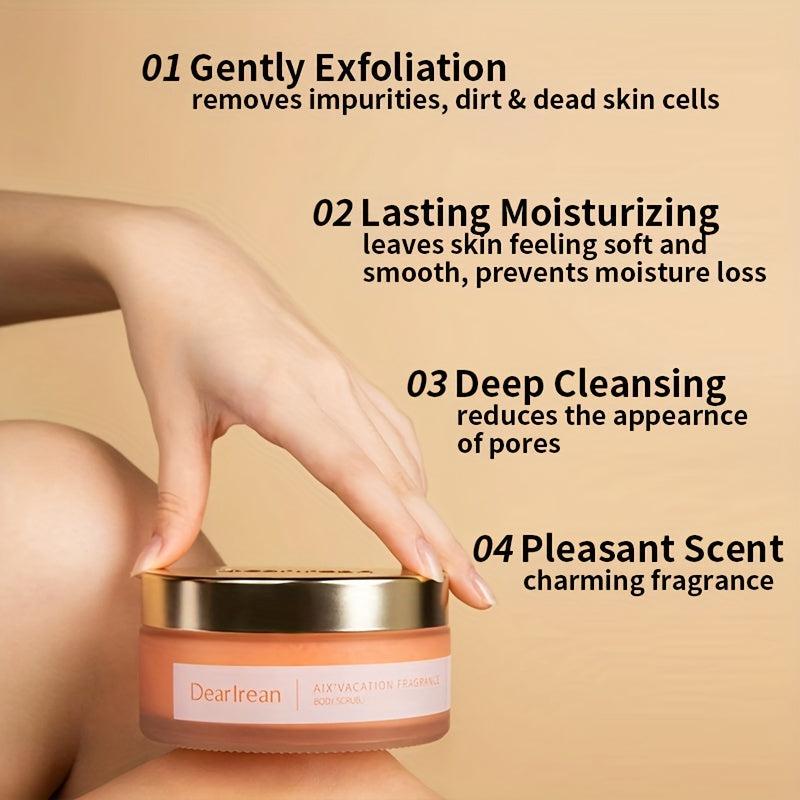 Nicotinamide Sea Salt Body Scrub - Gentle Exfoliating Rejuvenate Skin