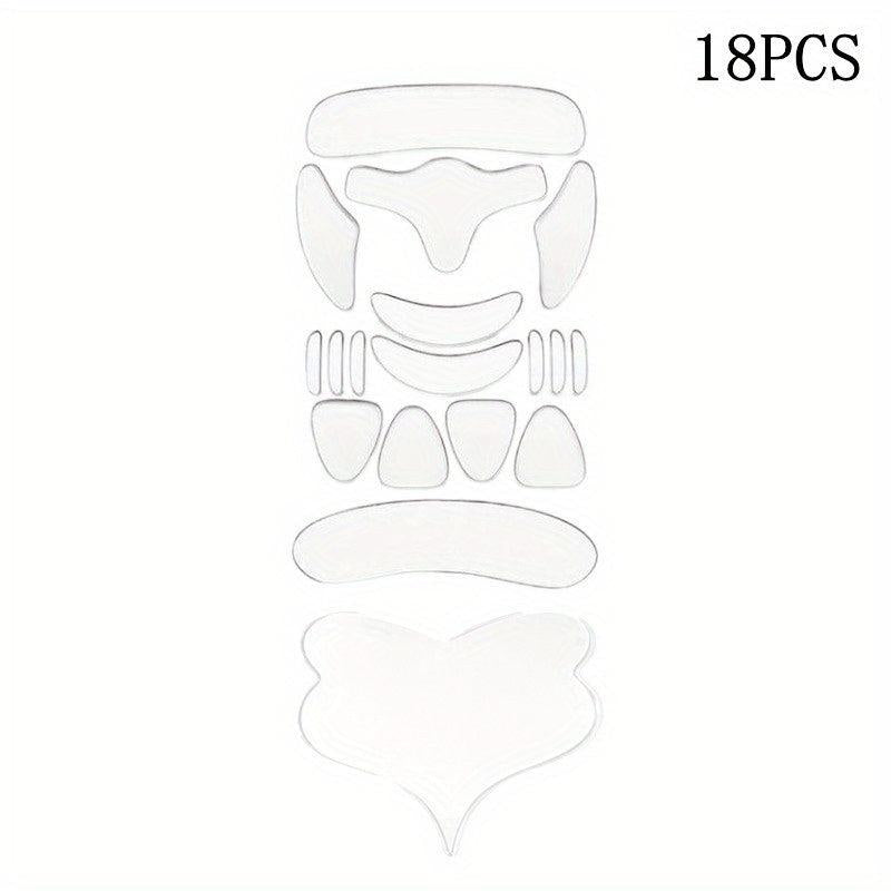 18 Pcs Wrinkle Patches Chest Wrinkle Pads Facial Wrinkle Remover Strips