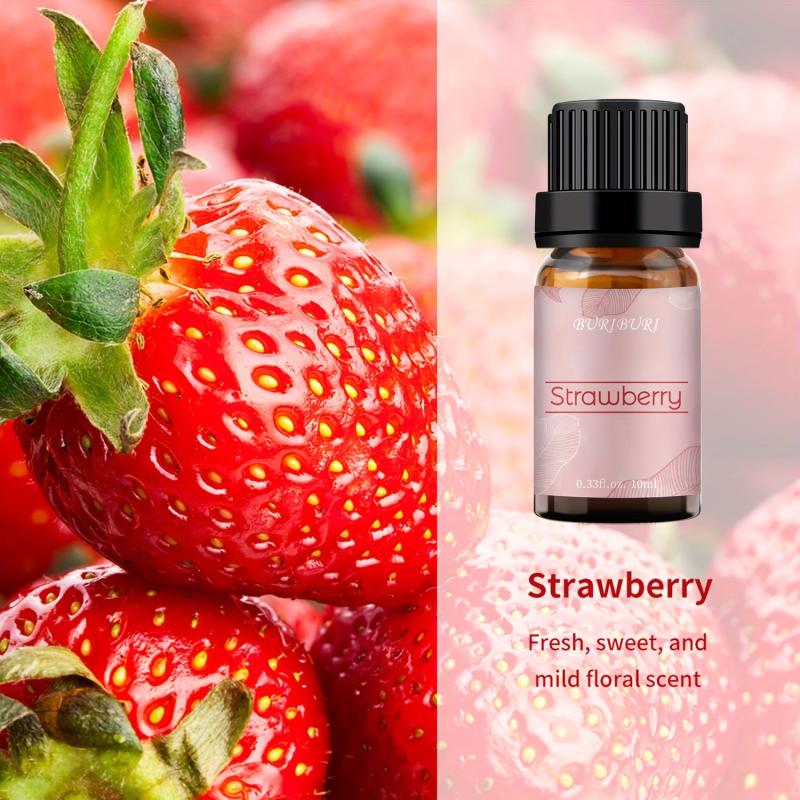 Strawberry Essential 10ml Perfume Oil Aromatherapy Diffuser