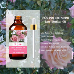 Rose Essential 3 - 100ml - 100% Pure & Natural Hair & Skin Care
