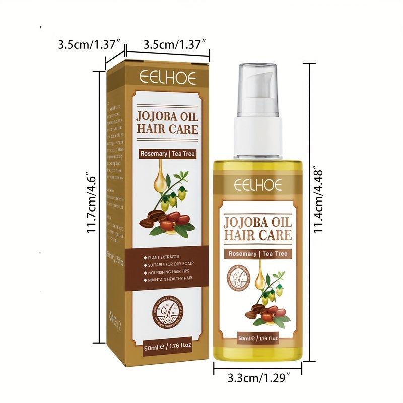 Jojoba Hair Care Repair Smooth Reduce Frizz Rejuvenate Hair Essential