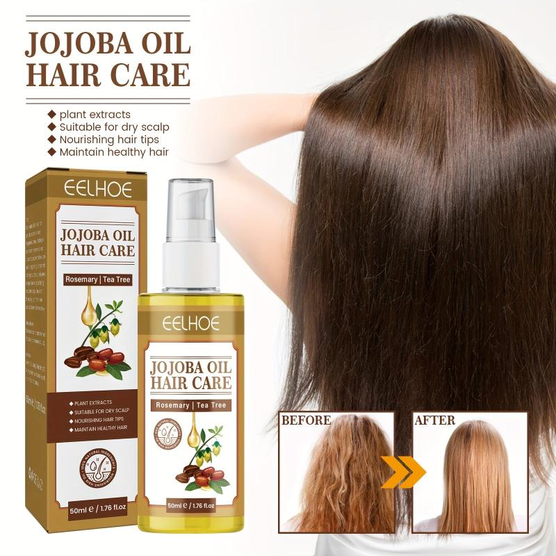Jojoba Hair Care Repair Smooth Reduce Frizz Rejuvenate Hair Essential