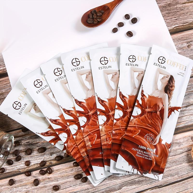 Coffee Scrub 30g 7 Packs Exfoliate Moisturize Skin