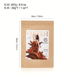 Coffee Scrub 30g 7 Packs Exfoliate Moisturize Skin