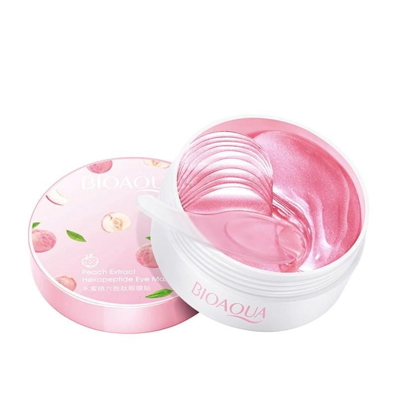 Peach Hexapeptide Eye Mask Moisturizing - Fade Dark Circles