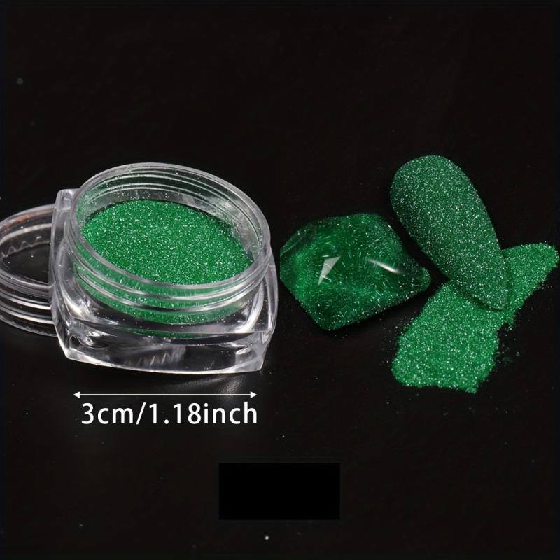 Reflective Diamond Nail Powder Glitter Dust Holographic Bright Party Nightclub