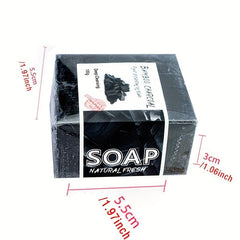 Bamboo Charcoal Essential Soap - Pack of 4